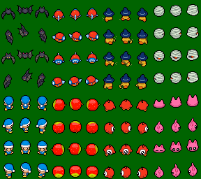 キャラチップ/カービィシリーズ(2) - バルバルの巣窟