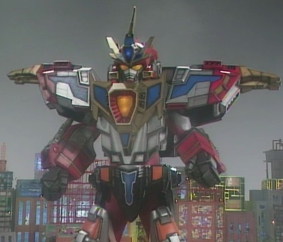 THE合体 合体竜帝キンググリッドマン 「電光超人グリッドマン」 塗装済み可動 THE合体 合体竜帝キンググリッドマン｜グッドスマイルカンパニー公式