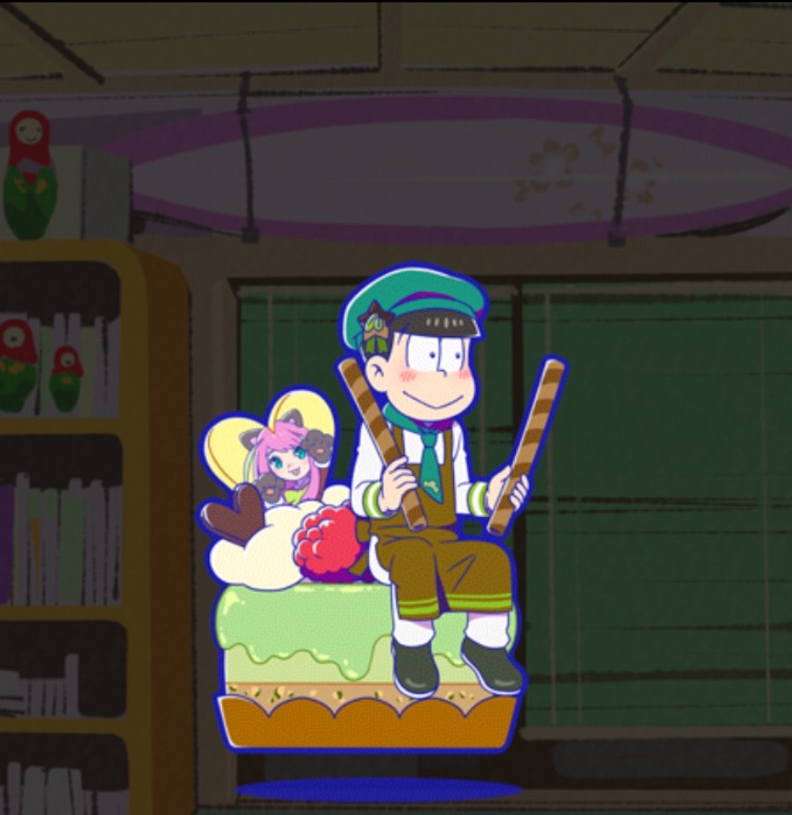 チョロ松：スイーツ - おそ松さんのへそくりウォーズ ~ニートの攻防