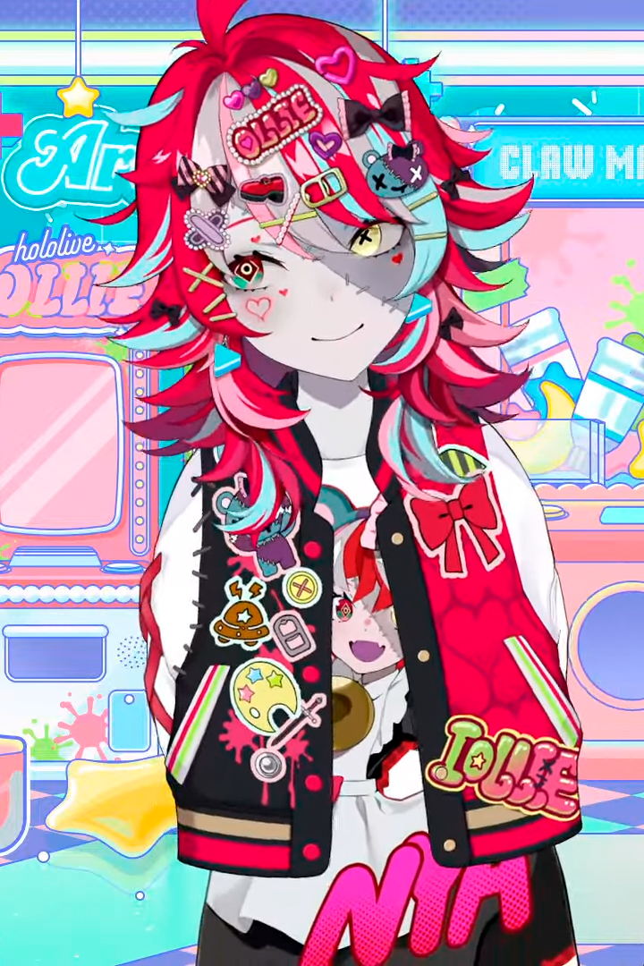 ホロライブ　クレイジー・オリー　法被 法被 クレイジーオリー 衣装 Kureiji Ollie 参考資料 - ホロライブ非