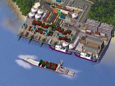 simcity 3000 seaport