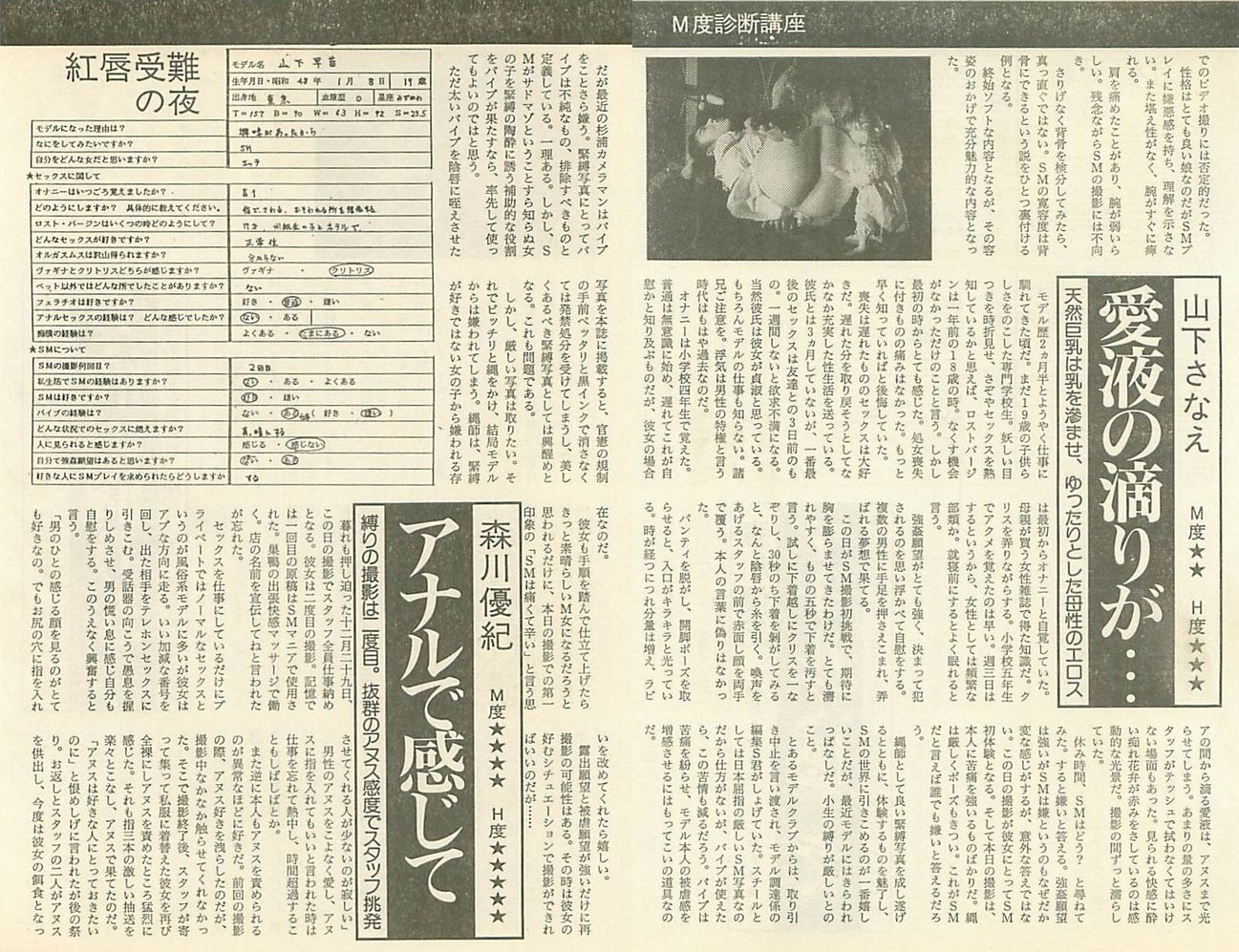  smファン　グラビア 人形とグラビア - SM女縄