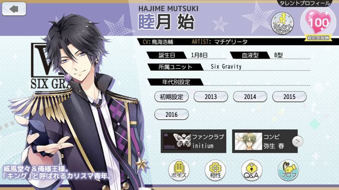 睦月 始 - ツキパラ。メモリアルwiki