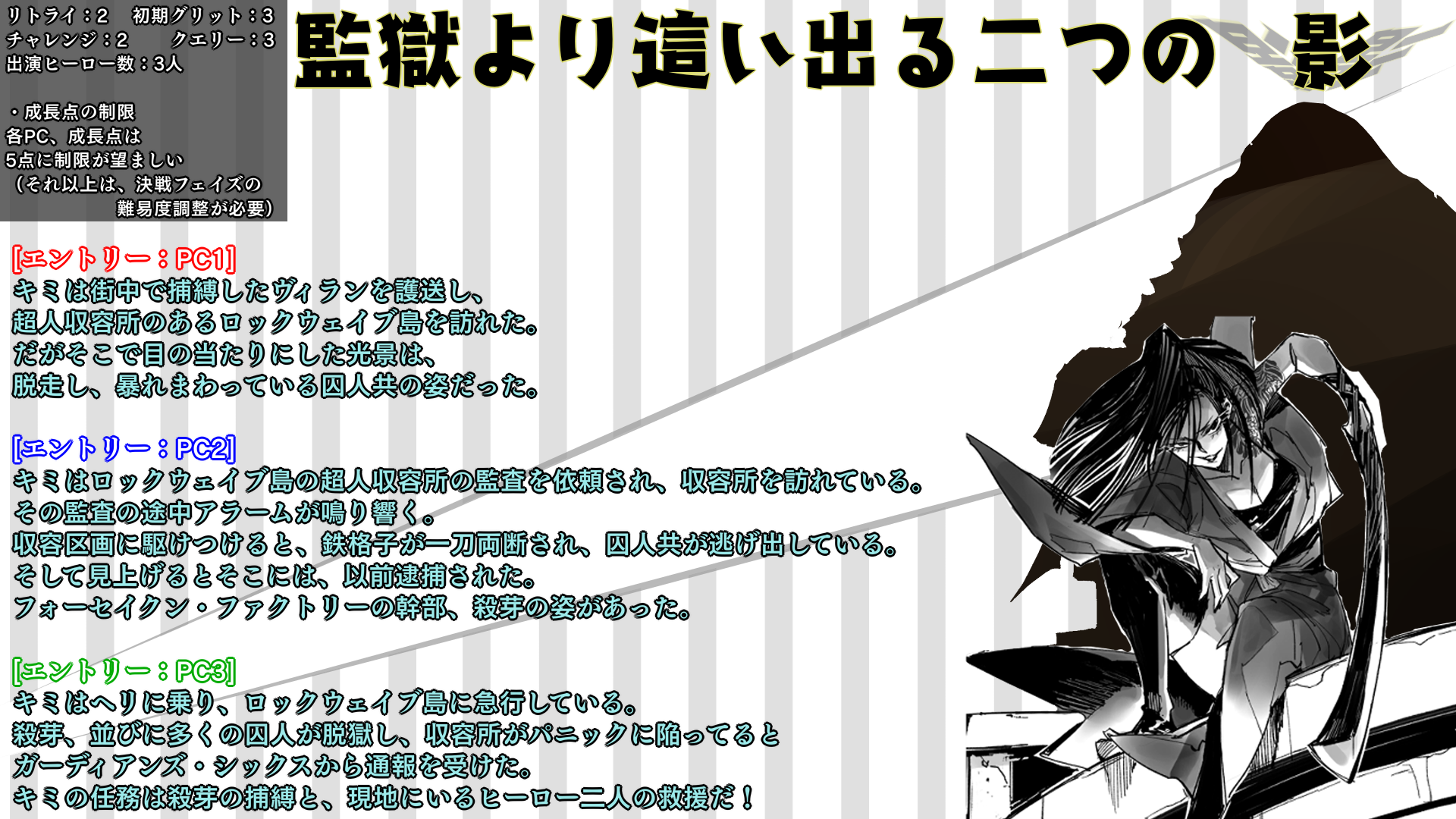 自作シナリオまとめ - TRPG「デッドラインヒーローズRPG」非公式販促Wiki