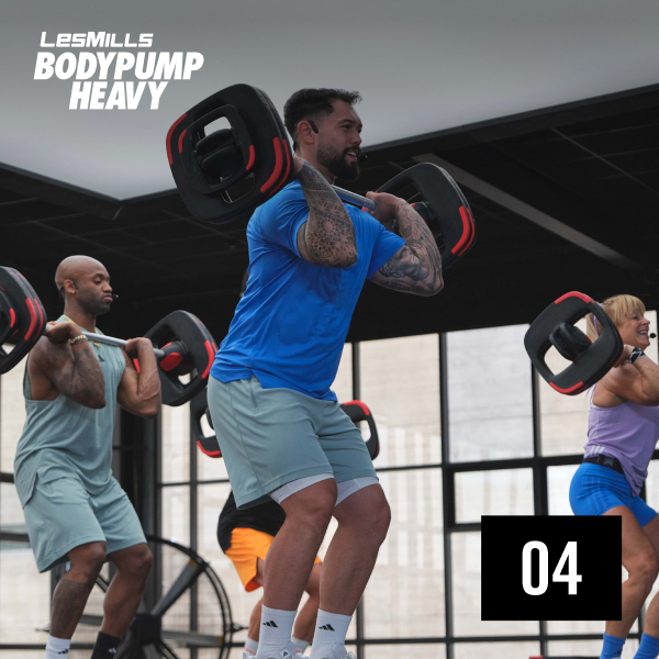 BODYPUMP HEAVY - LESMILLS MUSIC TRACK LIST